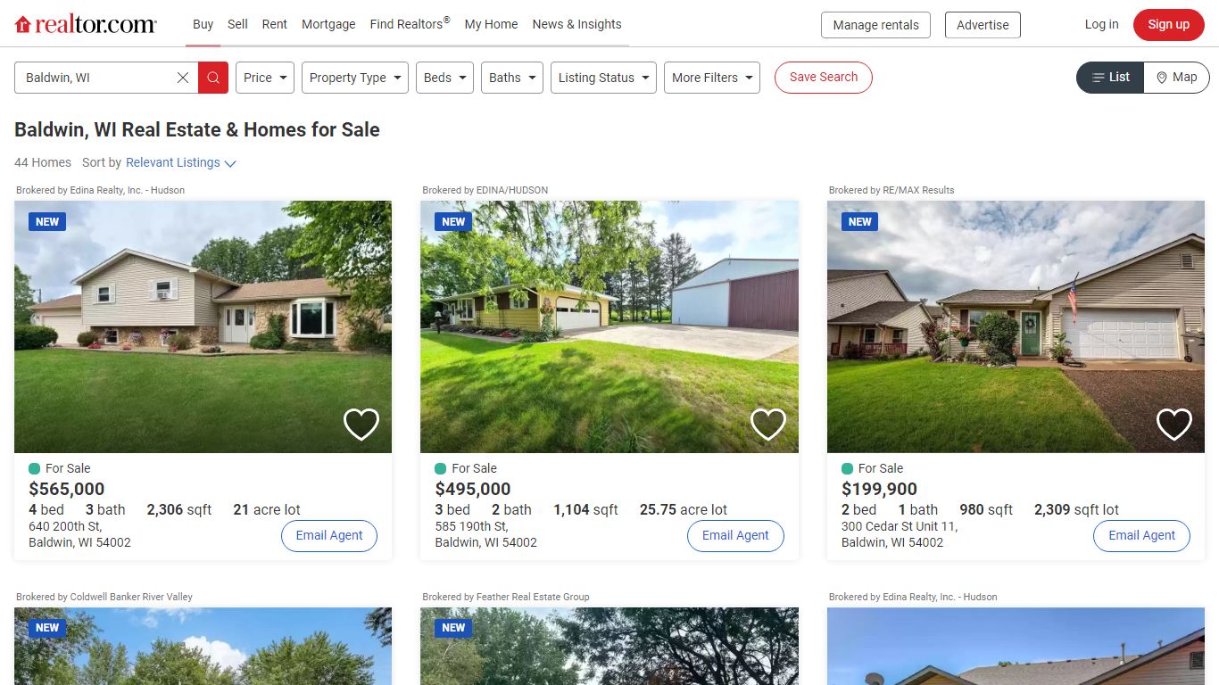 Baldwin, WI Real Estate - Baldwin Homes for Sale | realtor.com®